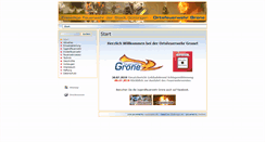 Desktop Screenshot of of-grone.de