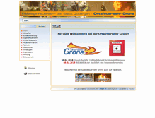 Tablet Screenshot of of-grone.de